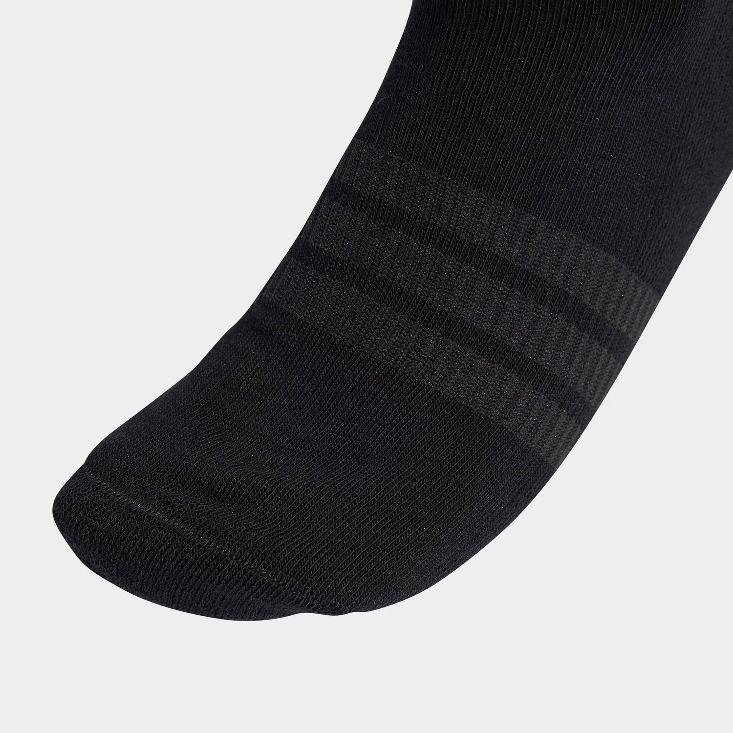 Женские спортивные носки с усиленной подошвой Adidas Performance, Black/Black/White — фото 4