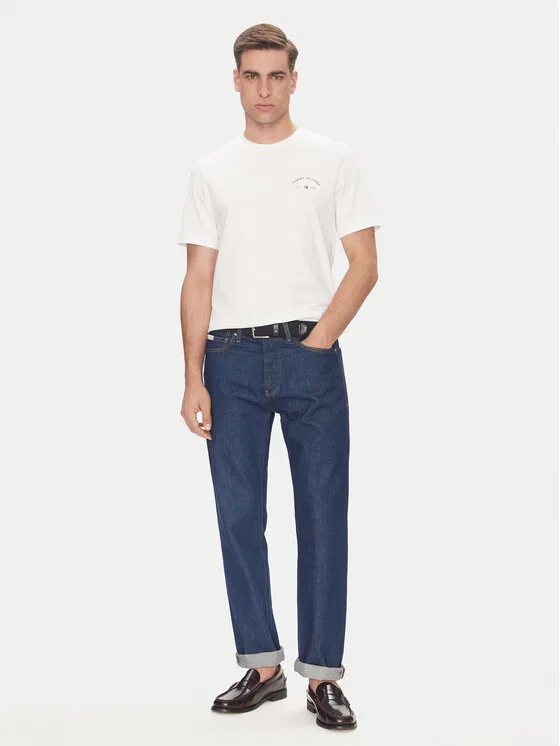 Футболка regular fit Hotel Tommy Hilfiger, белый — фото 2
