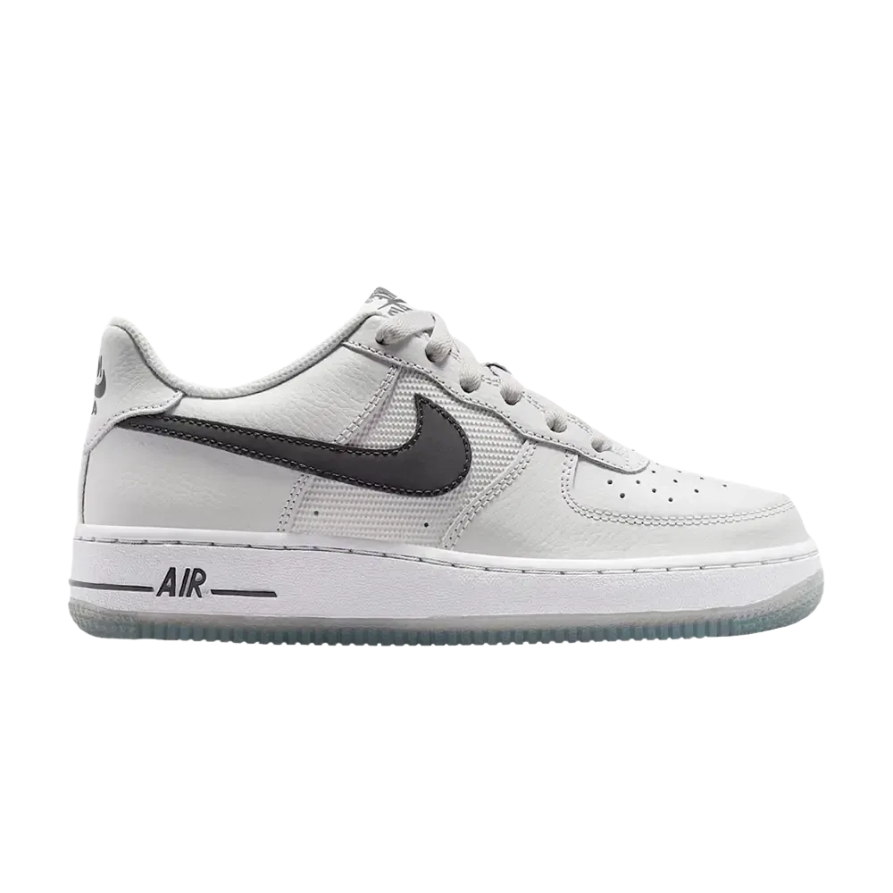 Кроссовки с принтом Air Force 1 Nike, Photon Dust Reflect Silver