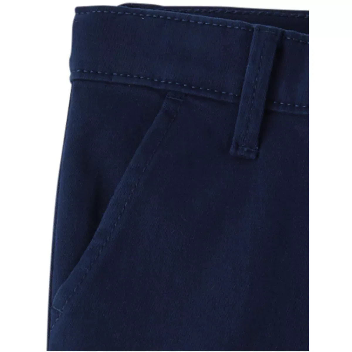 Детские брюки для девочек свободного кроя Wide Leg Chino The Children's Place, Blue — фото 3