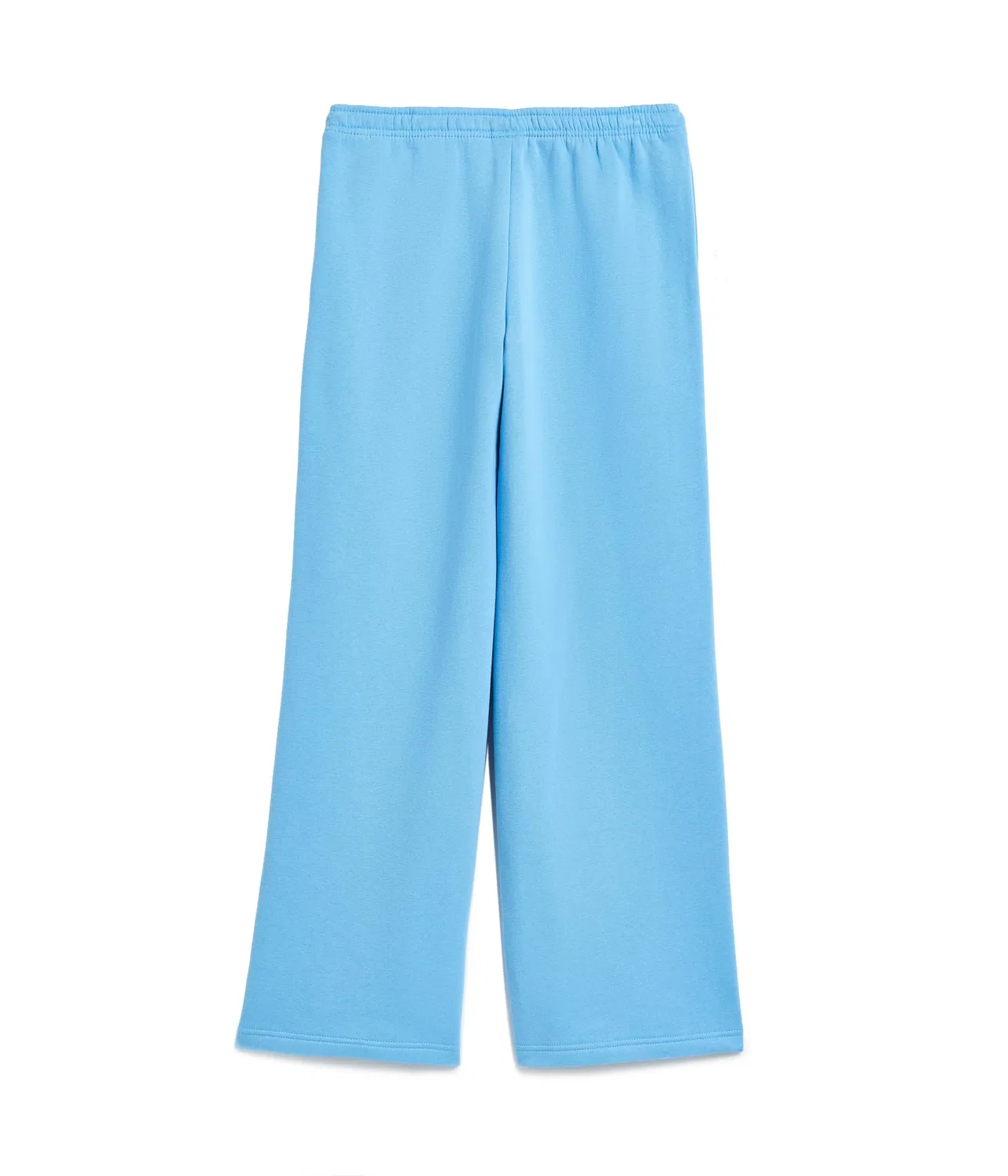 Флисовые брюки Sportswear Studio с открытым низом (для детей постарше) Nike Kids, Football Blue/White — фото 2