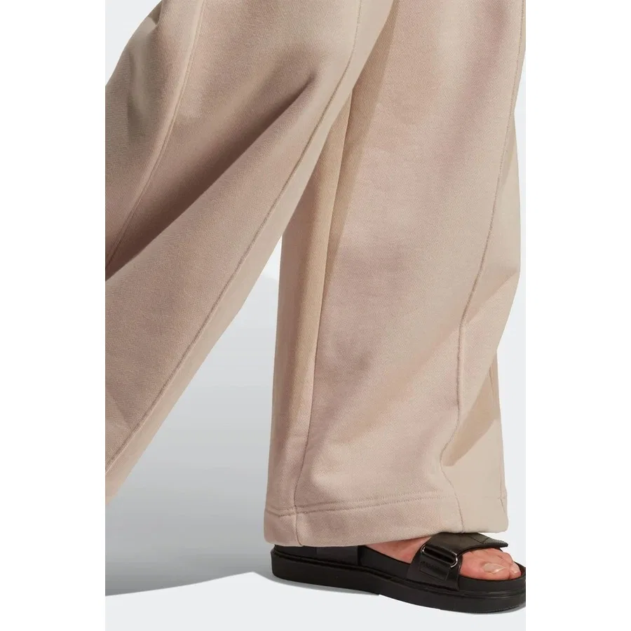 Штаны спортивные свободного кроя с широкими штанинами Essentials Wontau Taumer Pant, adidas, Бежевый — фото 4