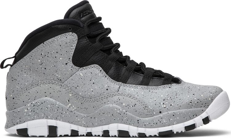 

Кроссовки Air Jordan 10 Retro GS Cement, серый