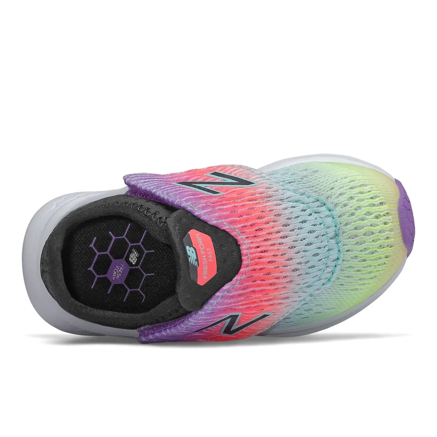 Детские кроссовки для бега с дышащим верхом New Balance, Violet — фото 4