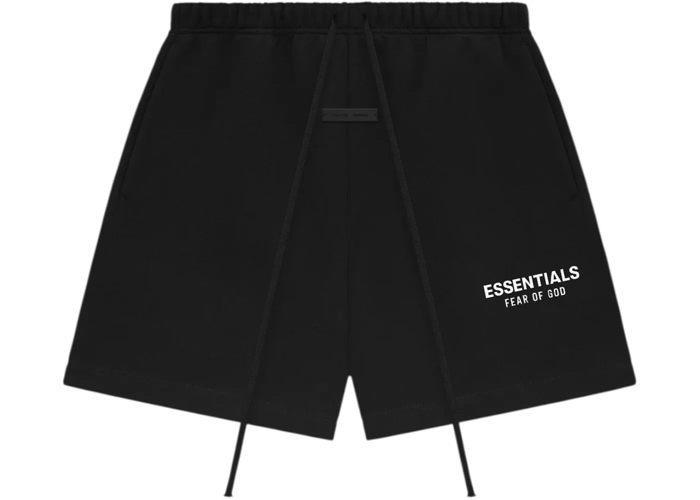 Мужские шорты из футера Fear of God Essentials Sweatshort, Jet Black