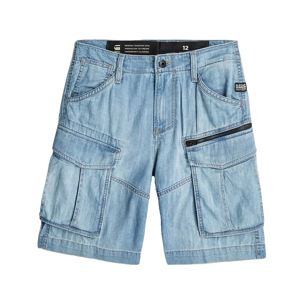 Шорты джинсовые Rovic Relaxed Fit G-Star, синий — фото 3