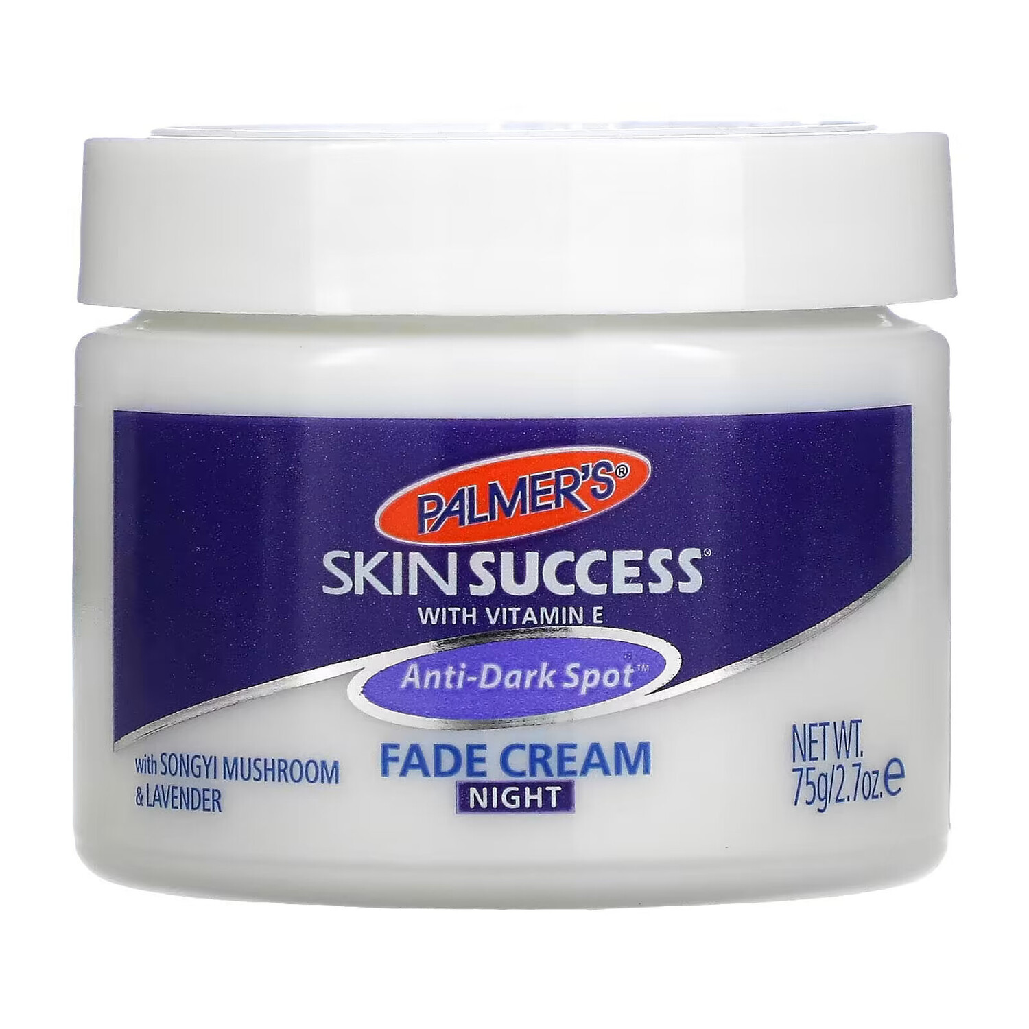 

Palmer's, Skin Success with Vitamin E, Крем против исчезновения темных пятен, ночной, 2,7 унции (75 г)