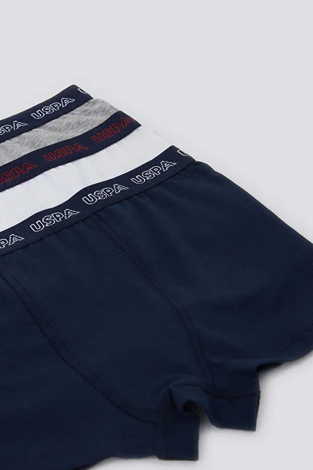 Детские боксеры для мальчиков хлопковые U.S. Polo Assn., Navy — фото 2