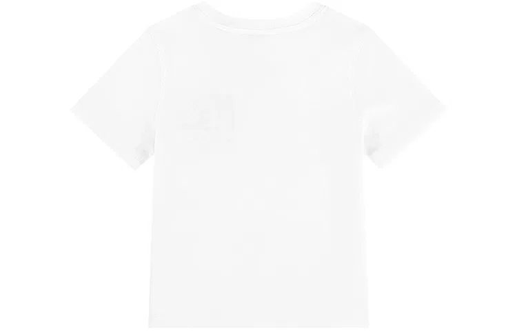 Детская футболка с круглым вырезом Burberry, White — фото 3