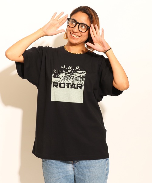 

Футболка, крой оверсайз, бренд JKP ROTAR, черный