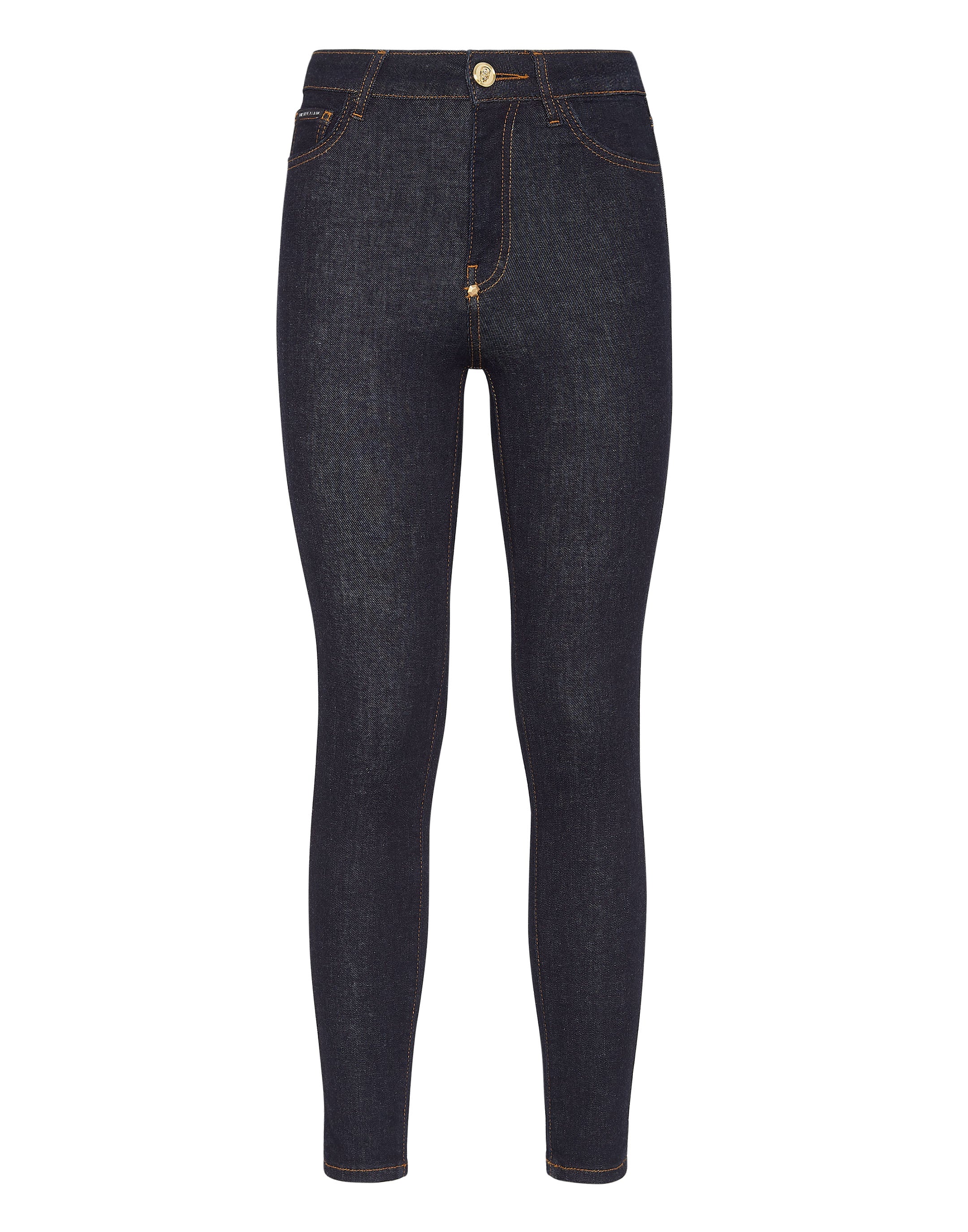 

Джинсовые брюки Узкие PHILIPP PLEIN, цвет indigo blue