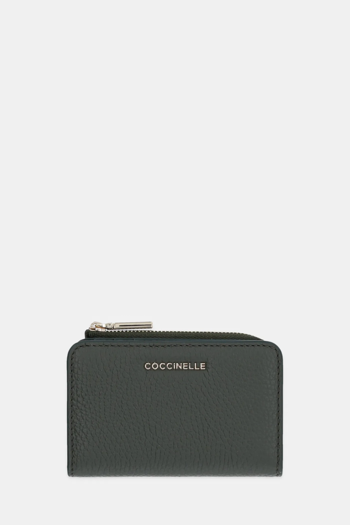 

Кожаный кошелек Coccinelle, зеленый