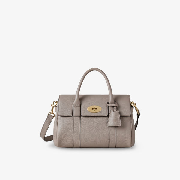 

Сумка-портфель Bayswater из зерненой кожи Mulberry, коричневый