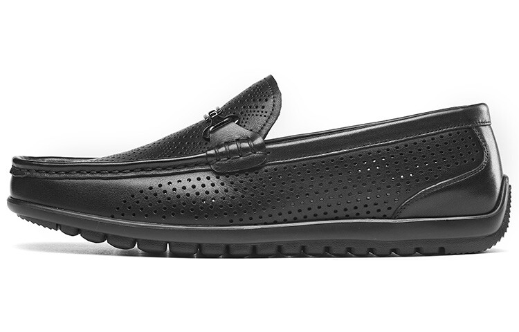 

Туфли мужские Men"s Casual Men Low-Top Kangnai, темно-коричневый