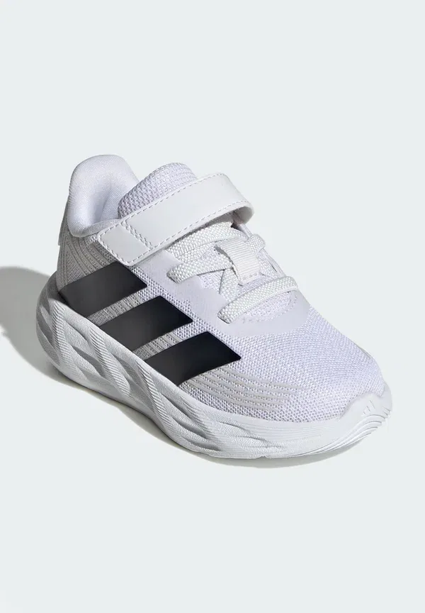 Кроссовки детские Adidas Sportswear Galaxy 8, облачно-белый, основной черный, серый — фото 2