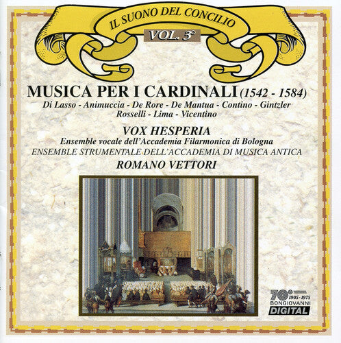 

CD диск Contino / Vettori, Romano: Musica Per I Cardinali