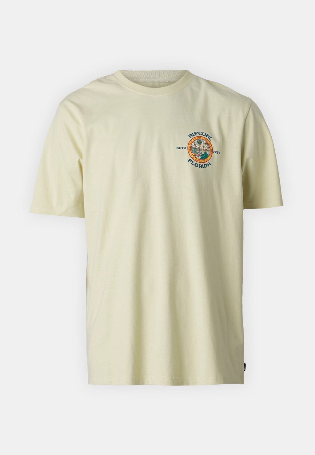 

Футболки с принтом THE SWAMP PREM TEE UNISEX Rip Curl, желтый