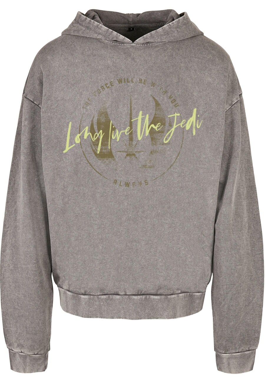 

Толстовка с капюшоном ABSOLUTE CULT Sweatshirt Star Wars - Obi Wan, серый
