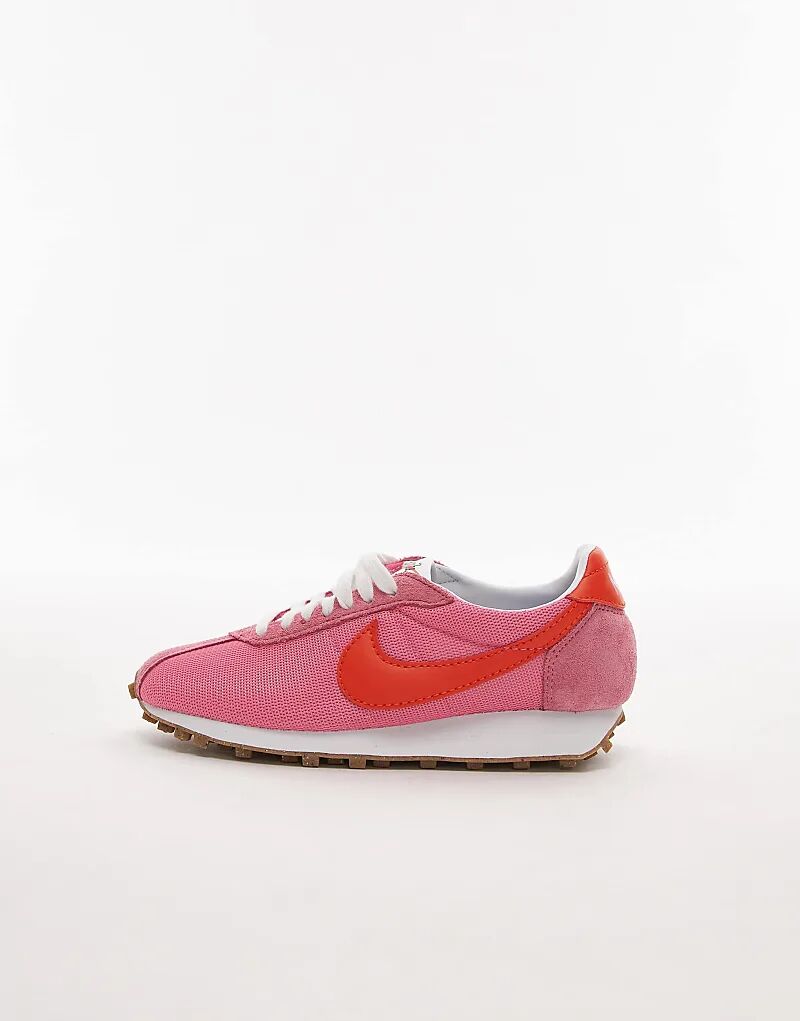 Кроссовки Nike LD-1000 розового и красного цветов — фото 2