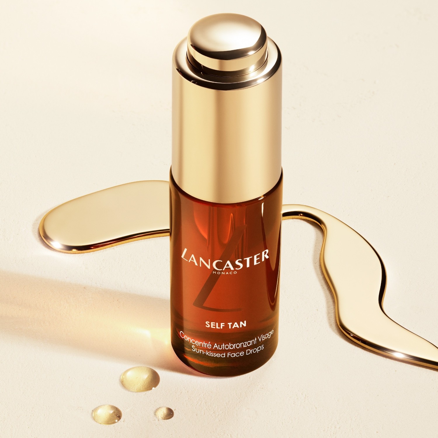 Средство для загара self tan sun-kissed face drops Lancaster, объем 15 мл — фото 3
