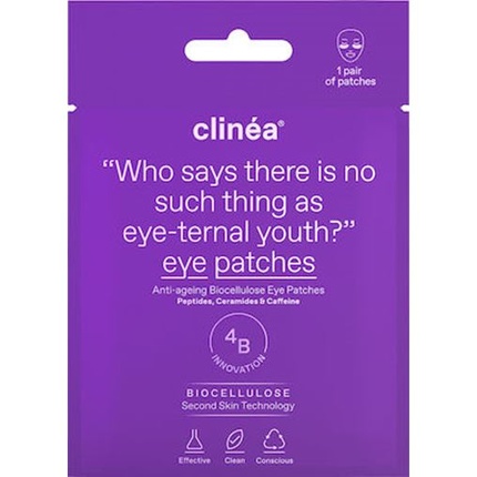

Clinea Clinea Антивозрастные биоцеллюлозные патчи для глаз - 1 пара Clinéa