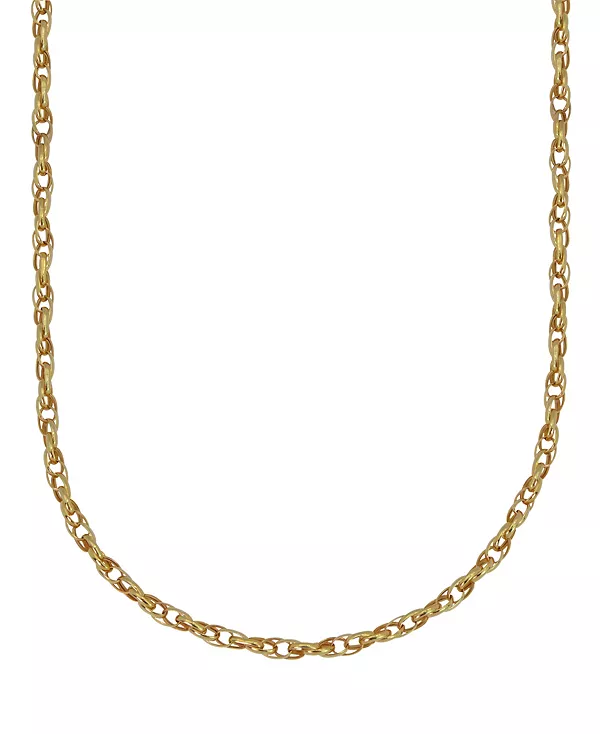 

Двойное цепочное ожерелье-цепочка "Роло" длиной 18 дюймов (1,9 мм) из 18-каратного золота Macy'S, gold