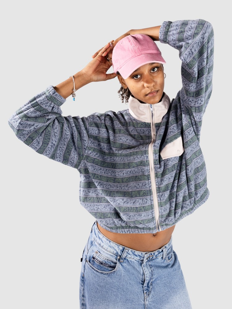 

Спортивная куртка Quiksilver Kedai Fz Fleecejacke, ashley blue kedai stripe