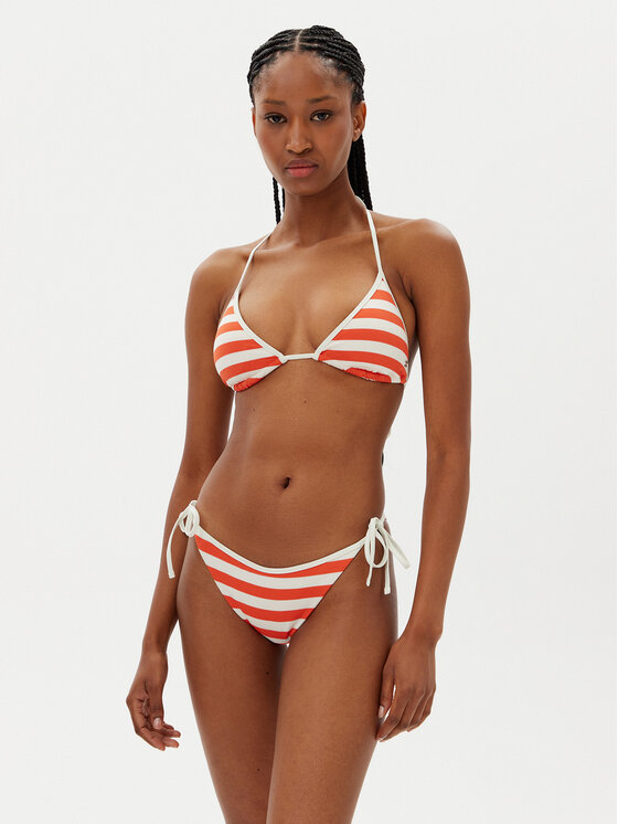 Верх бикини UW0UW05901 Tommy Hilfiger, оранжевый — фото 2