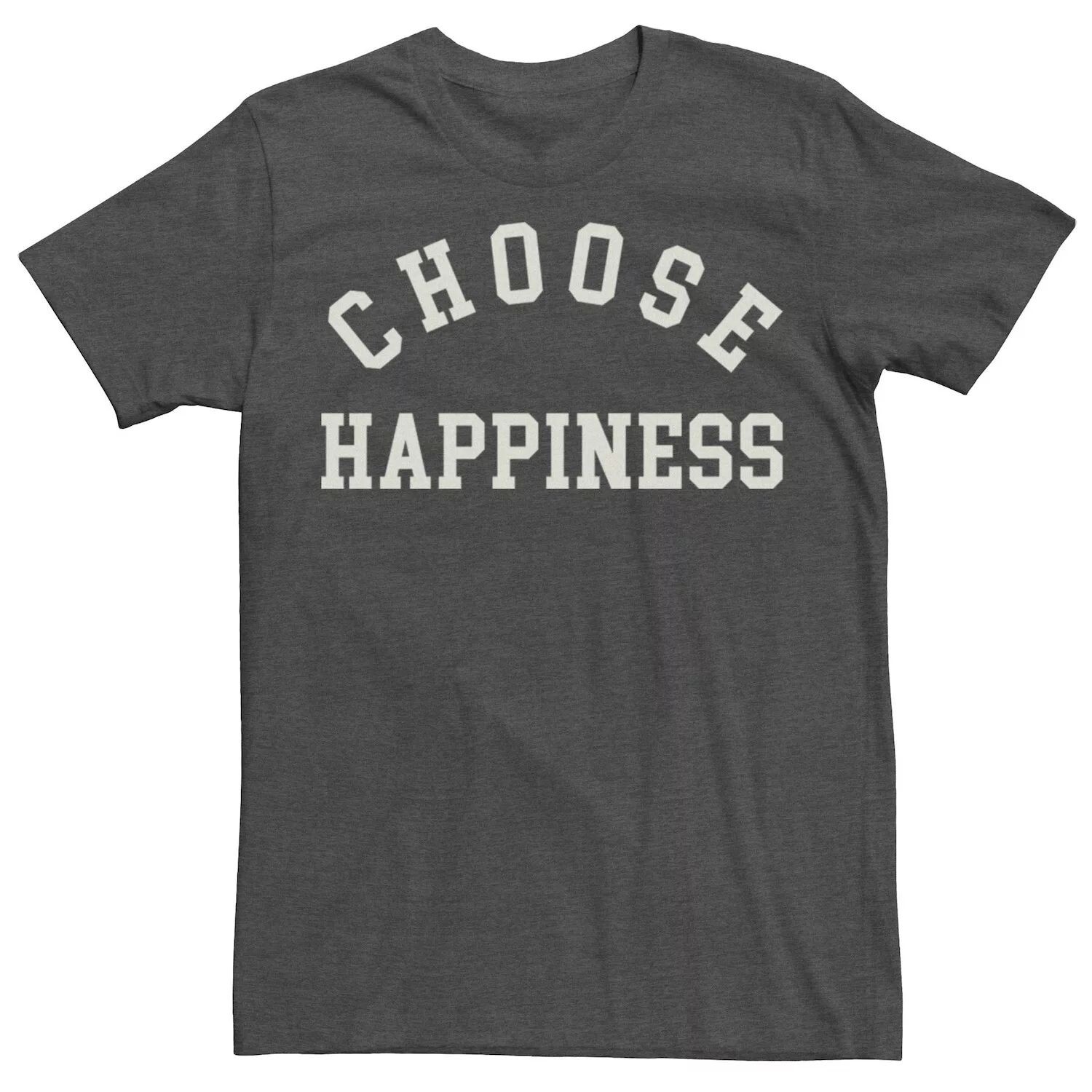

Мужская простая футболка Fifth Sun Choose Happiness Licensed Character