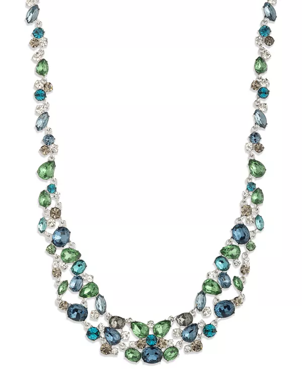 

Стеклянный камень-удлинитель, фронтальное ожерелье-драма Givenchy, multi