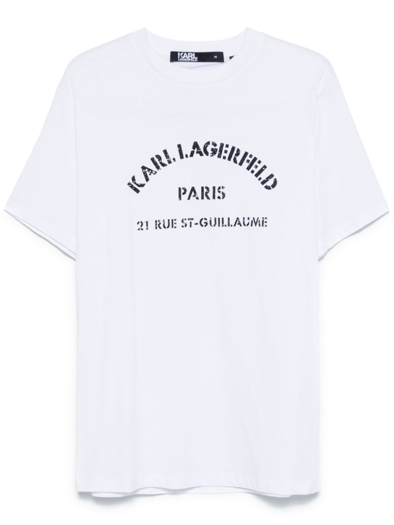 

Karl Lagerfeld футболка с круглым вырезом, белый