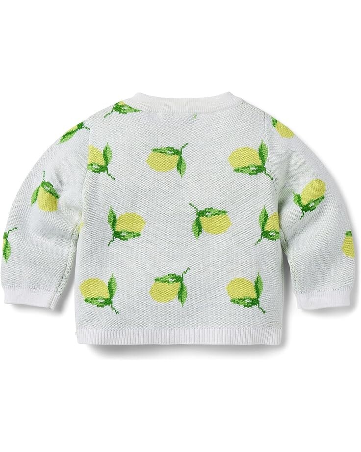 

Свитер Janie and Jack Lemon Pullover Sweater, белый