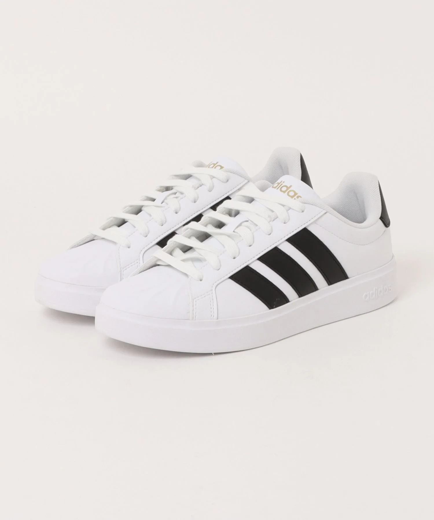 Мужские кроссовки из синтетической кожи STREETTALK U adidas бело-черные