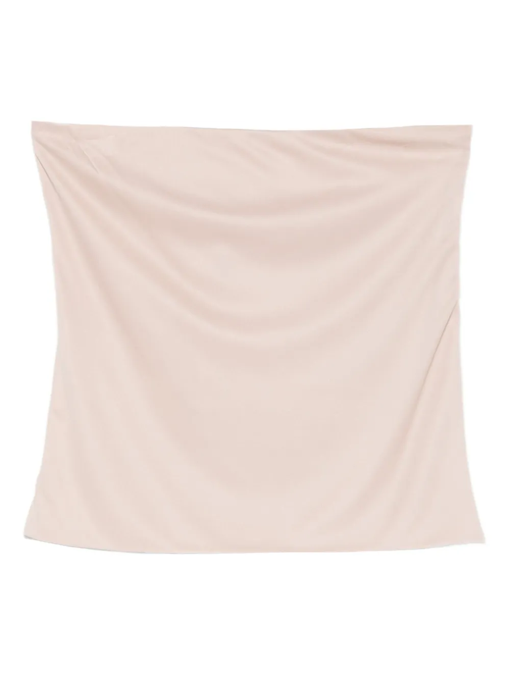 

Топ без бретелей со сборками Giada Curti, бежевый