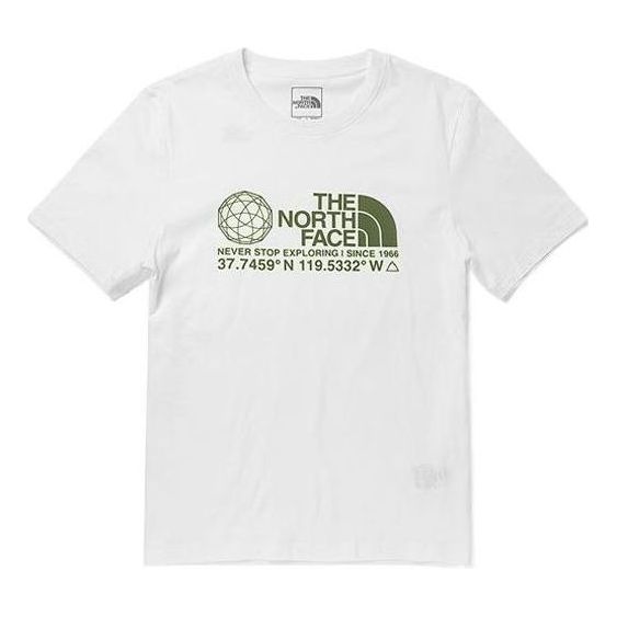 

Футболка coordinates short sleeve t-shirt 'white' The North Face, белый