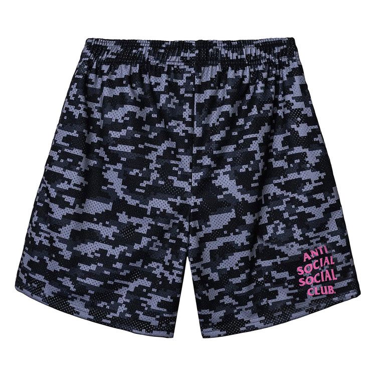 

Шорты Anti Social Social Club Pixel Camo Short, Black