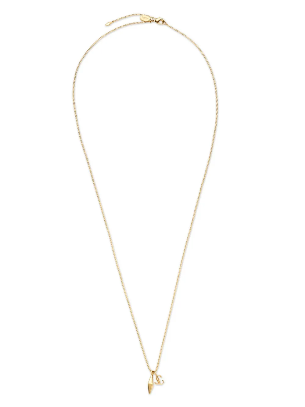 

Колье Diamond JC Chain JIMMY CHOO, золотой