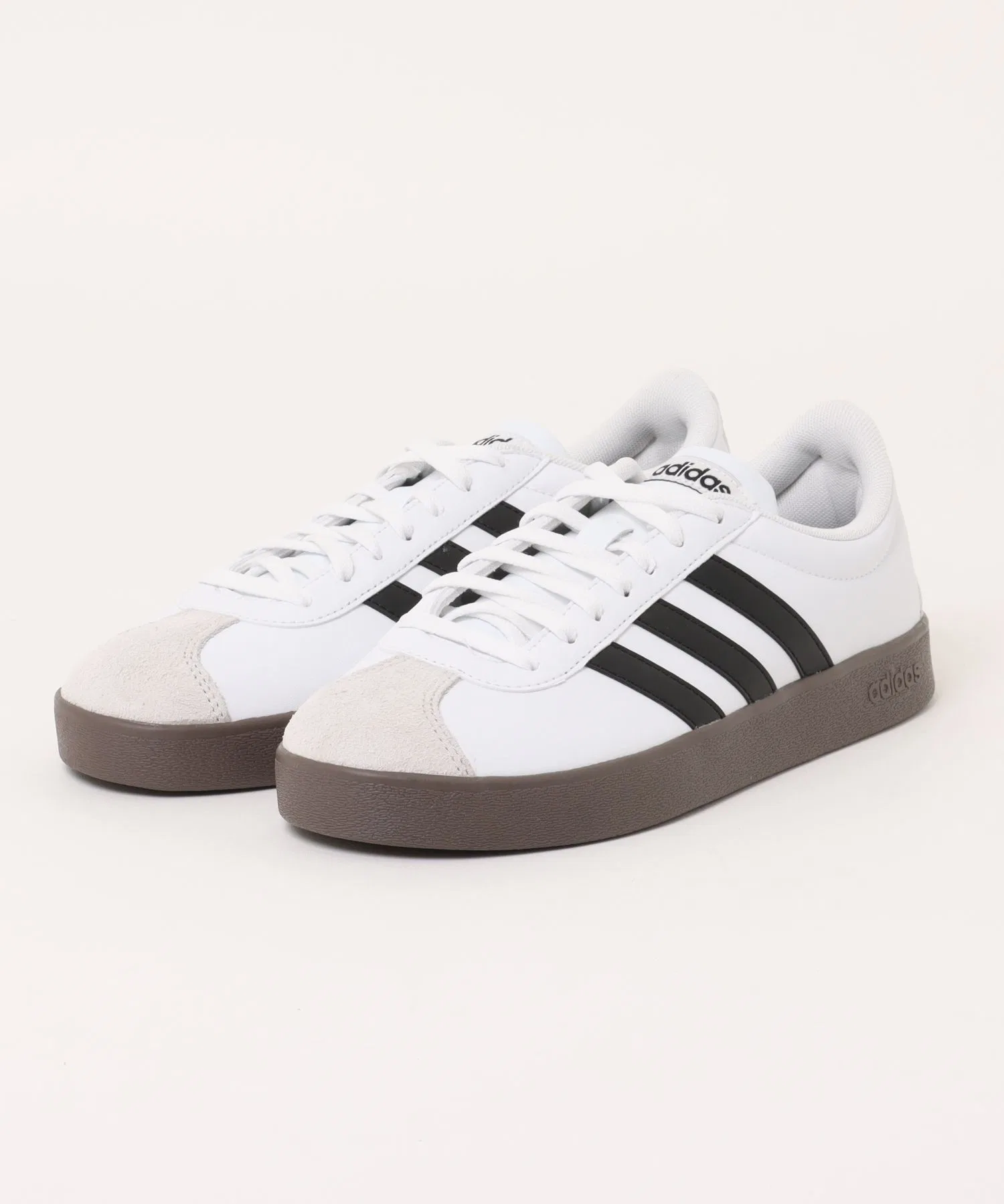 Унисекс кроссовки adidas VL COURT BASE чёрно-белые