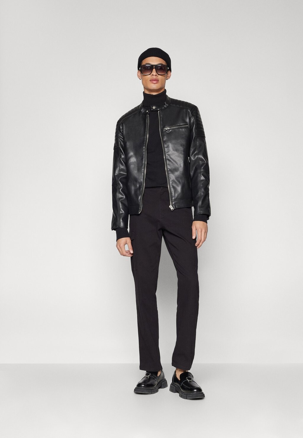 

Куртка из искусственной кожи ONSGUS RACE JACKET Only & Sons, черный