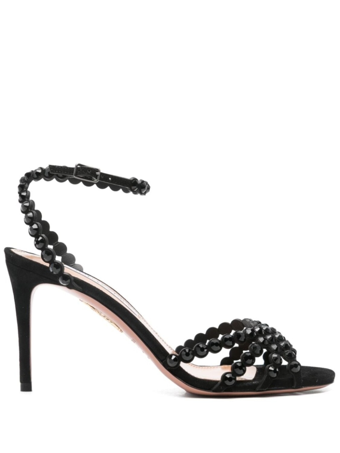 

Сандалии Aquazzura 85 мм Tequila, черный