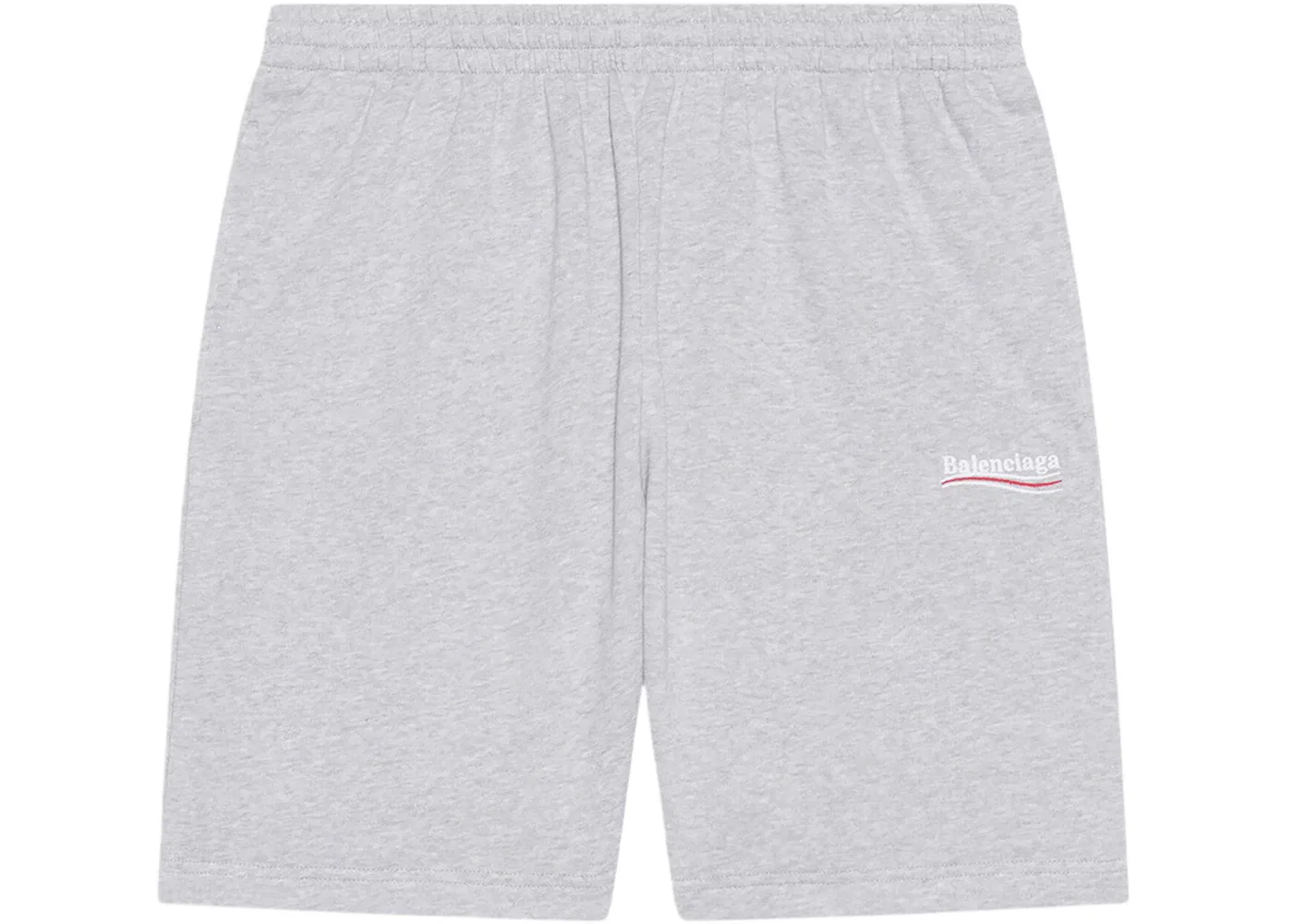 Мужские шорты свободного кроя Political Campaign Balenciaga, Grey/White/Red