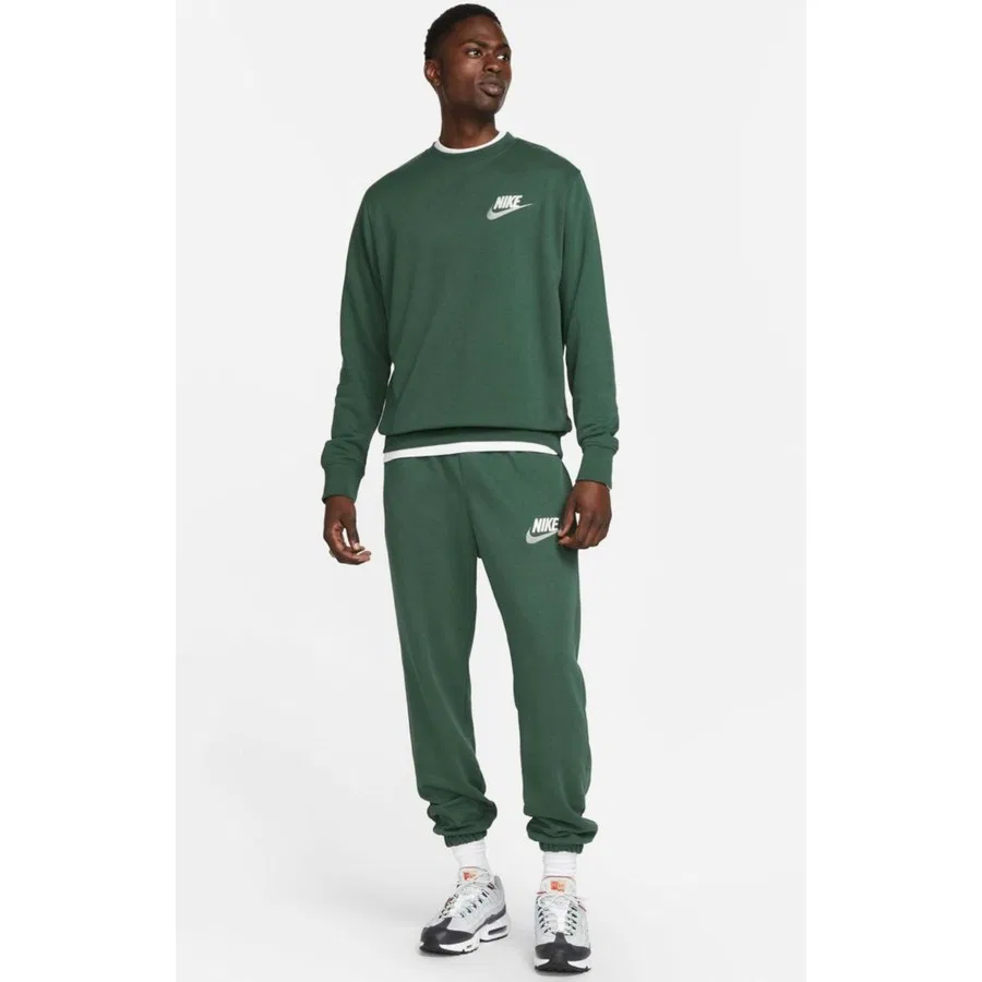Свитшот с длинным рукавом Club+ Fit Crew Nike, Зеленый — фото 4