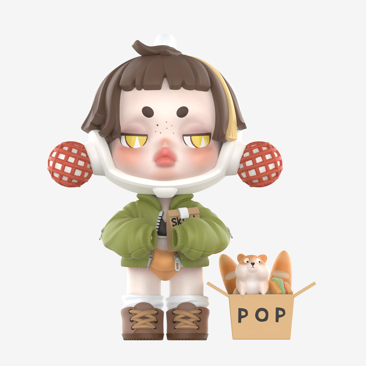 

Фигурка Pop Mart Skullpanda Action! Cut! Series, Craft Service