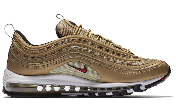 Кроссовки Nike Air Max 97 OG, золотой/металлик — фото 2