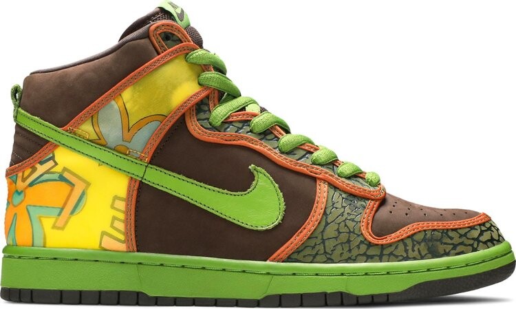 

Кроссовки Nike Dunk High Pro SB 'De La Soul', коричневый