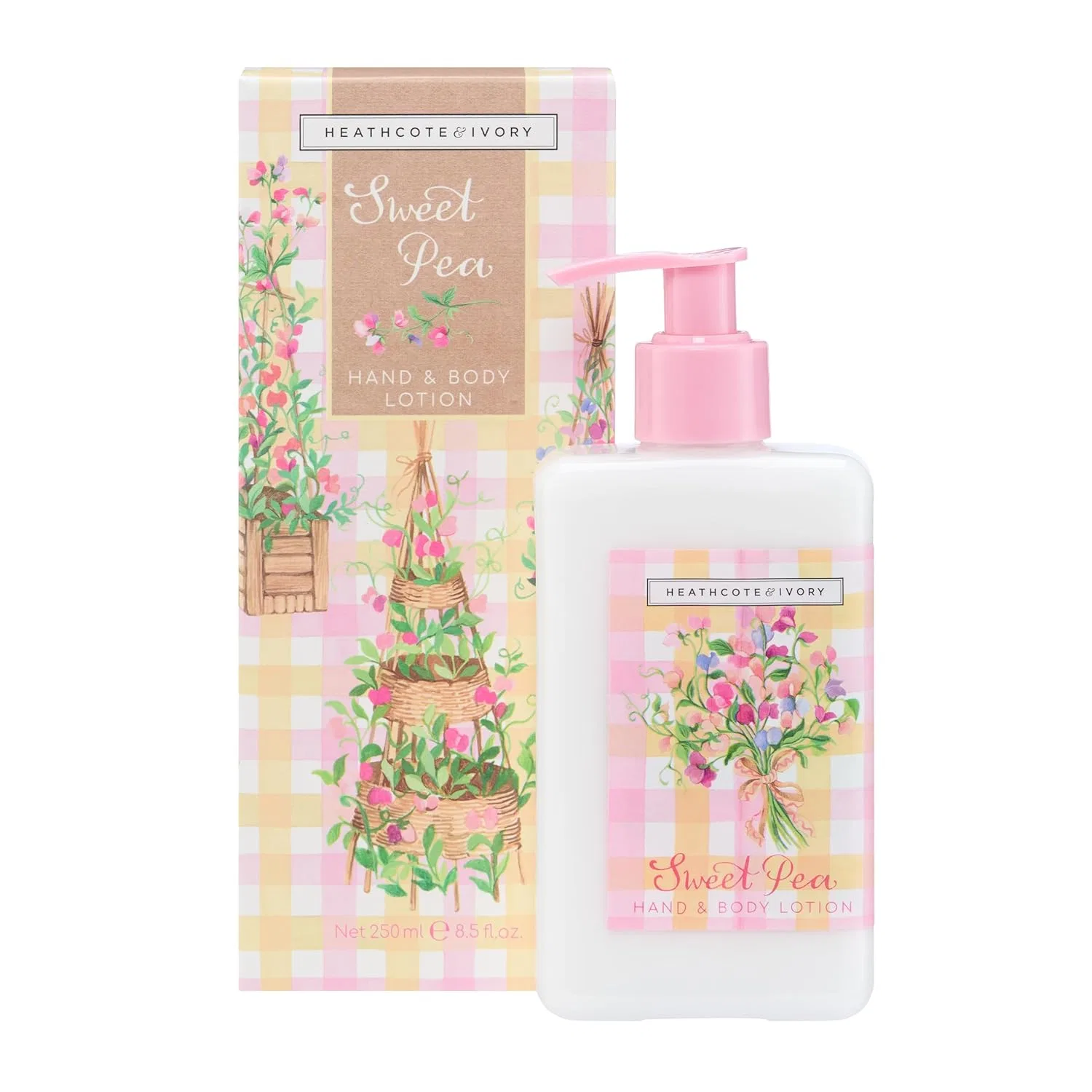 Лосьон для тела и рук Sweet Pea, Heathcote & Ivory, 250 мл