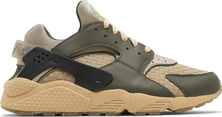 Кроссовки Nike Air Huarache Crater Premium 'Cargo Khaki', зеленый - фото