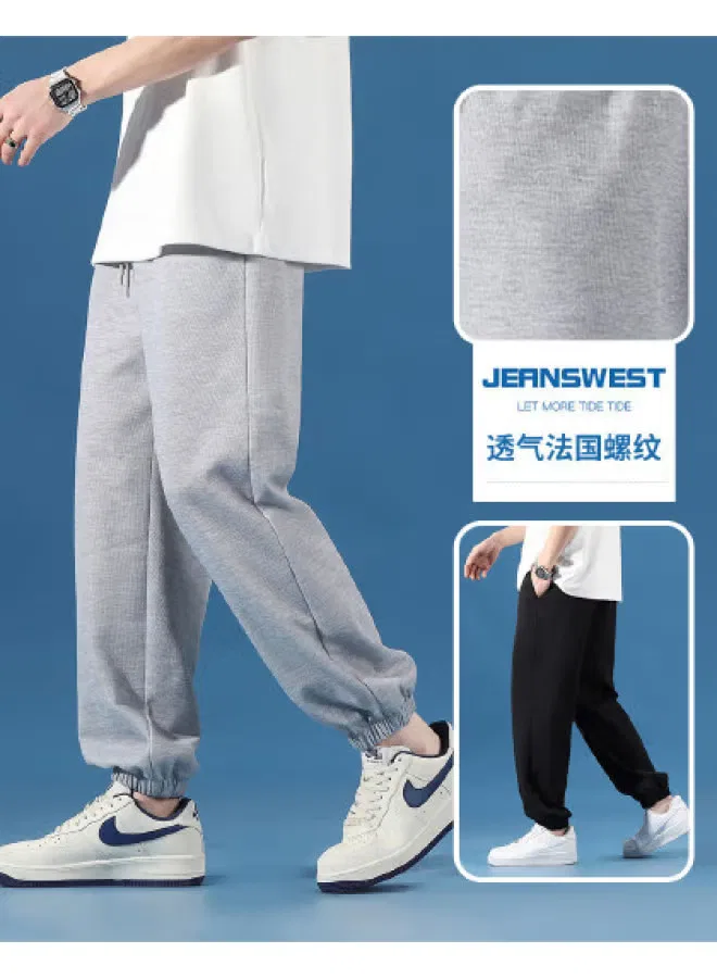 Jeanswest Штаны-джоггеры с завязкой-кулиской для мальчиков, серый