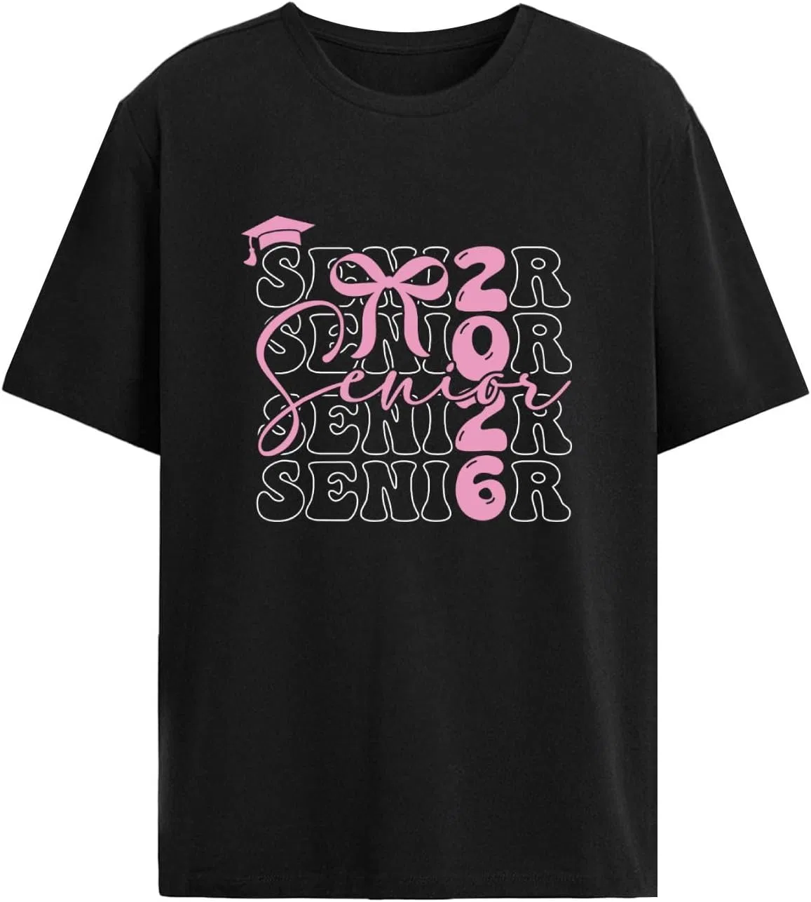 Футболка с принтом Senior Class of 2026, Regular Fit