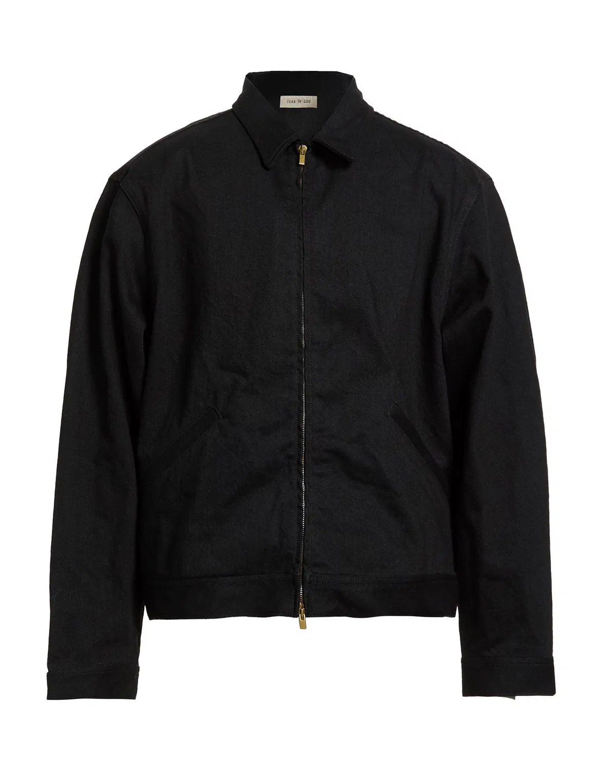 Мужская джинсовая куртка деним Fear Of God, черный